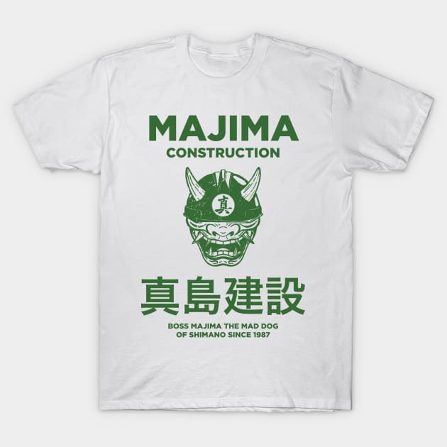 Majima Construction V3 T-Shirt by Haunted House Tattoo